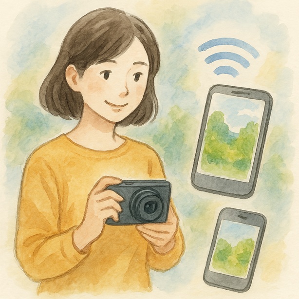 スマホ転送もかんたん！写真初心者におすすめのWi-Fi搭載デジカメ活用術