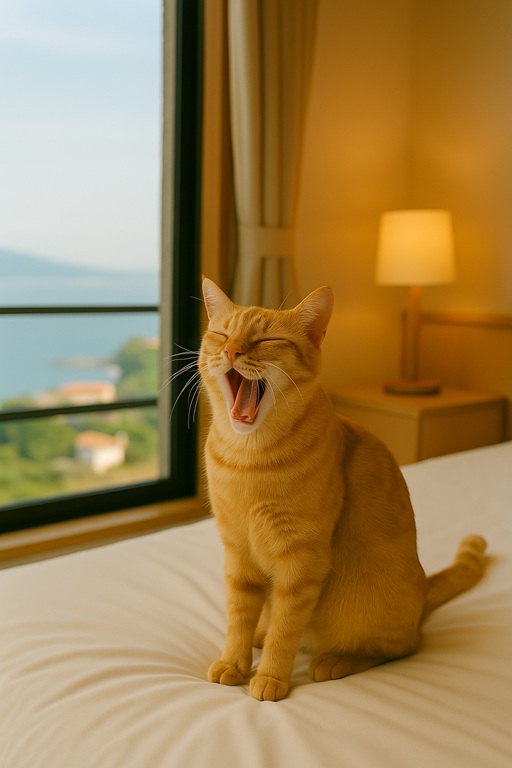 【2025年下半期】淡路島で猫と泊まれる宿５選｜口コミ高評価順